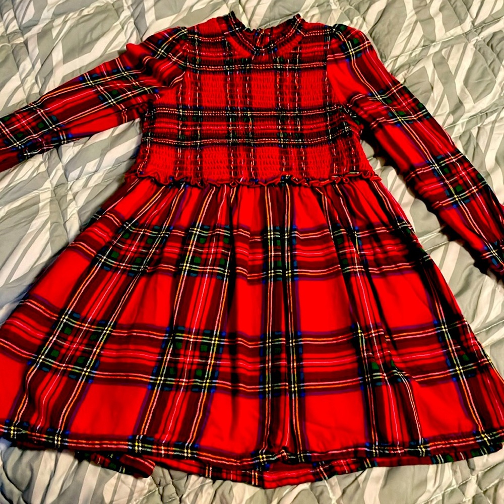 Wonder Nation girls’ 4T plaid red dress